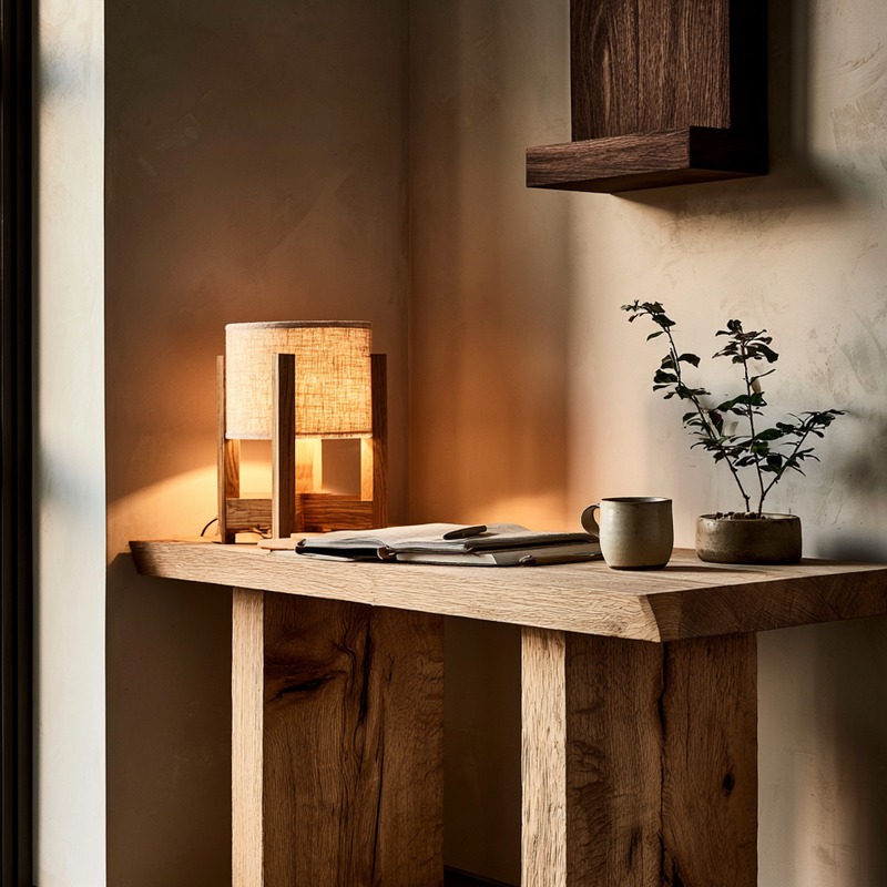 EDISHINE Cylinder 13.5" — Compact desks and small spaces